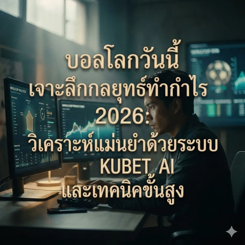 พลังของ KUBET AI ในการวิเคราะห์บอลโลก 2026